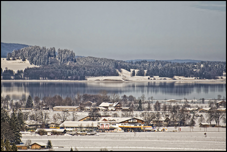 Paesaggio della Baviera Paesaggio della Baviera
