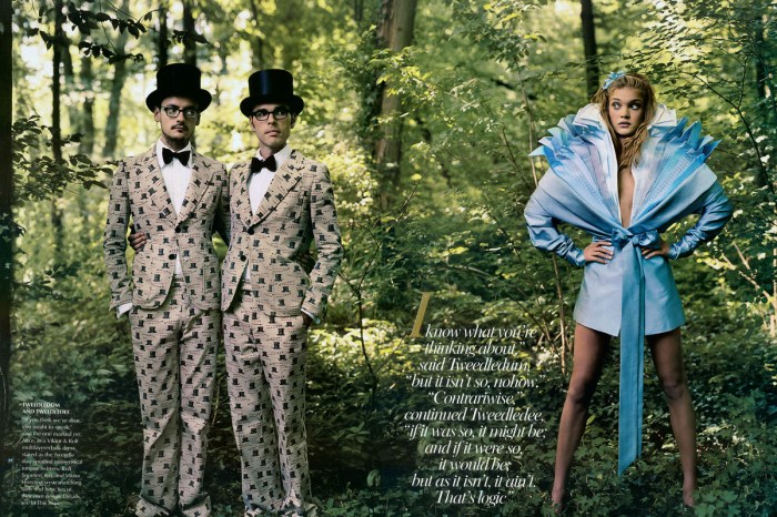 Viktor and Rolf (Tweedledee and Tweedledum)