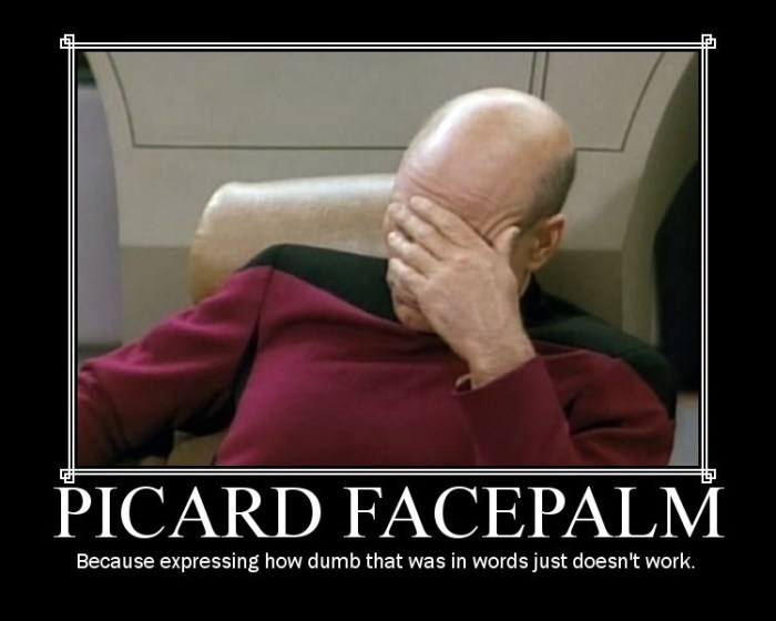 Picard Facepalm