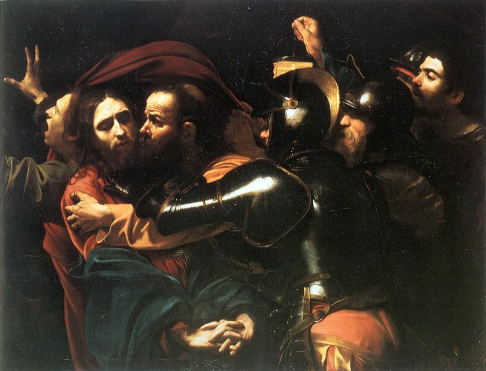 Caravaggio - Cattura di Cristo
