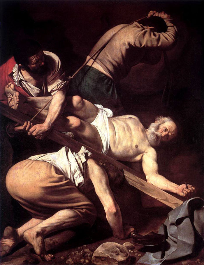 Caravaggio - Crocifissione di San Pietro