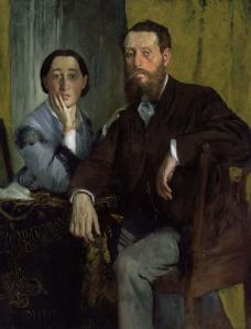 Edgar Degas - Edmondo e Thérèse Morbilli