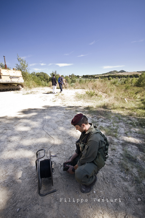 Disinnesco bomba nel Fiume Savio a Cesena - Foto 13