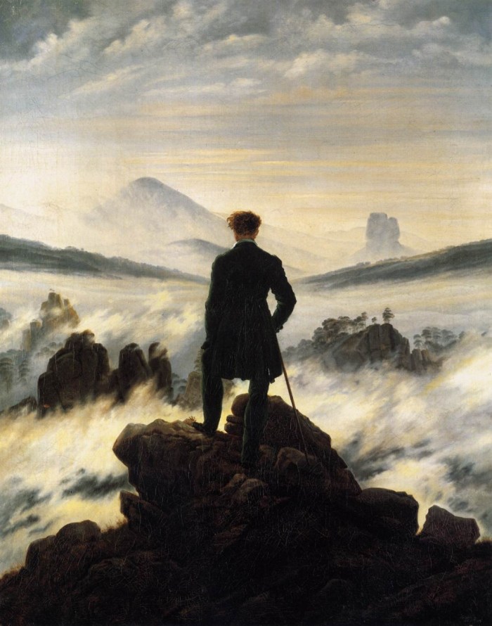 Caspar David Friedrich - Wanderer above the Sea of Fog
