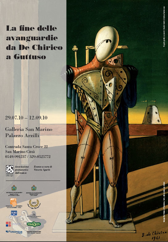 La Fine delle Avanguardie da De Chirico a Guttuso, Mostra a San Marino La Fine delle Avanguardie da De Chirico a Guttuso, Mostra a San Marino