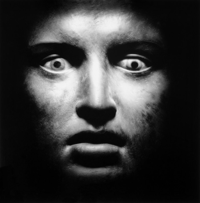 Mimmo Jodice - Figure del mare - Volto di Atleta dalla Villa dei Papiri di Ercolano, 1986