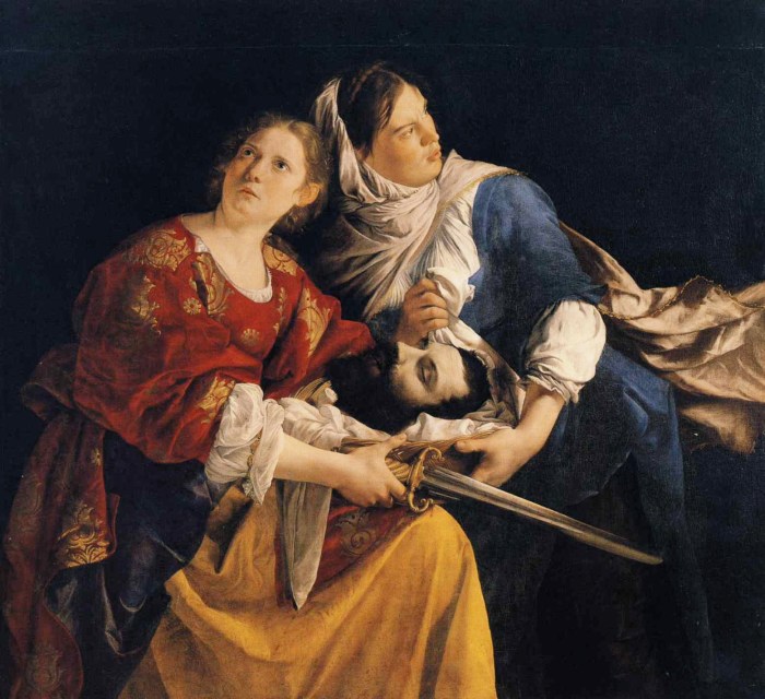 Orazio Gentileschi - Giuditta e la sua serva con la testa di Oloferne