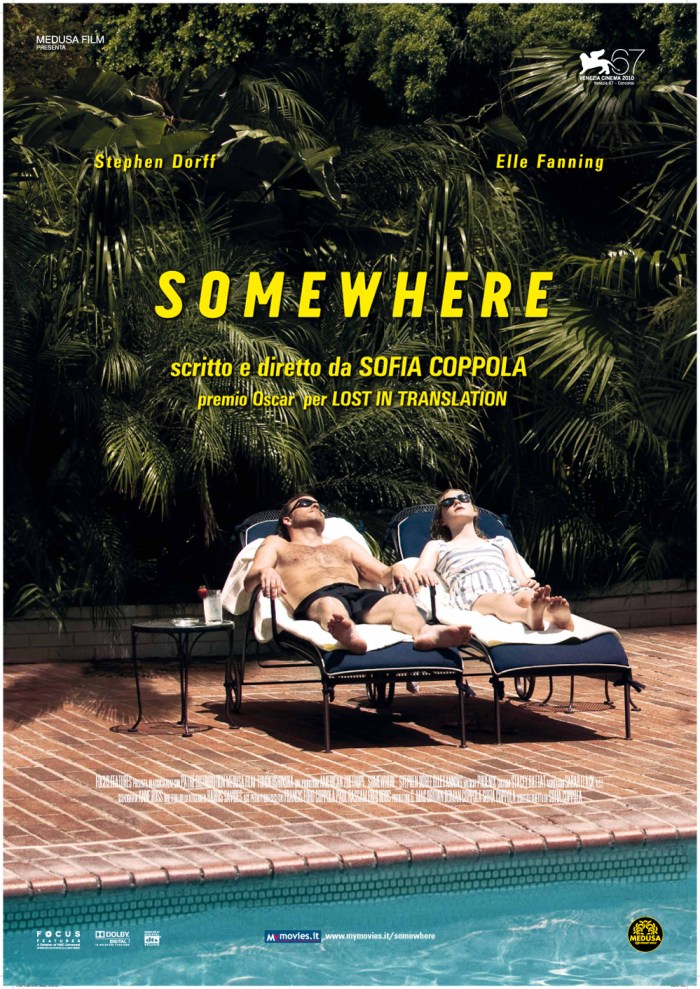 Somewhere, by Sofia Coppola (Poster)
