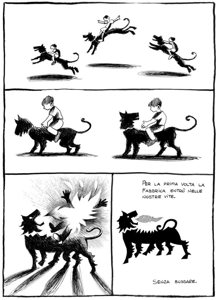 Davide Reviati - Morti di sonno (una tavola del fumetto) Davide Reviati - Morti di sonno (una tavola del fumetto)