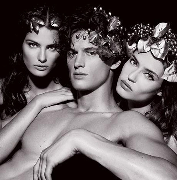 Pirelli Calendar 2011, Mythology by Karl Lagerfeld