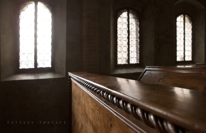 Biblioteca Malatestiana di Cesena (Humanistic Conventual Library, commissioned by the Lord of Cesena Malatesta Novello)