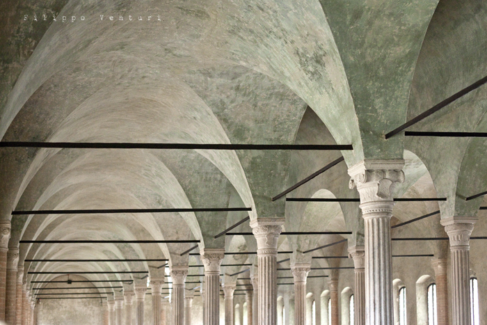 Biblioteca Malatestiana di Cesena (Humanistic Conventual Library, commissioned by the Lord of Cesena Malatesta Novello)