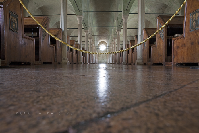 Biblioteca Malatestiana di Cesena (Humanistic Conventual Library, commissioned by the Lord of Cesena Malatesta Novello)