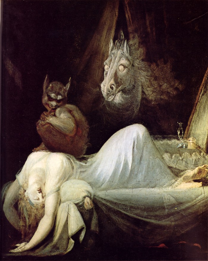 Johann Heinrich Füssli, L'incubo (Nightmare) 1781