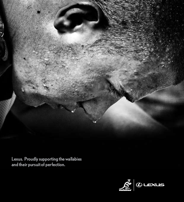 Lexus + Australian Rugby Union + Qantas Wallabies