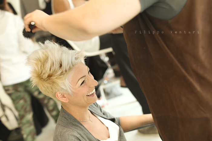 Backstage sfilata di moda, (Fashion show backstage) foto 5 Backstage sfilata di moda, (Fashion show backstage) foto 5