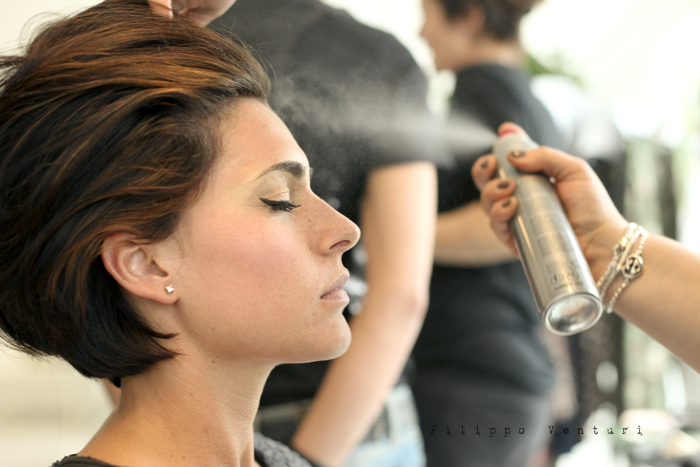 Backstage sfilata di moda, (Fashion show backstage) foto 12 Backstage sfilata di moda, (Fashion show backstage) foto 12