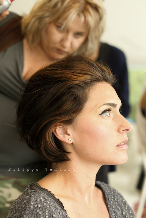 Backstage sfilata di moda, (Fashion show backstage) foto 13 Backstage sfilata di moda, (Fashion show backstage) foto 13