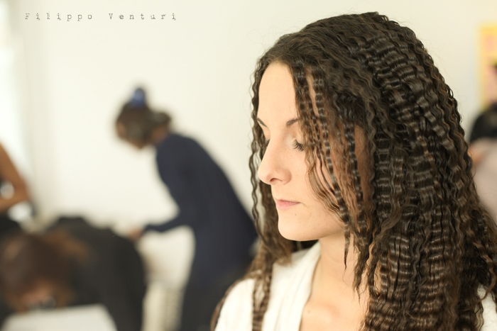 Backstage sfilata di moda, (Fashion show backstage) foto 14 Backstage sfilata di moda, (Fashion show backstage) foto 14