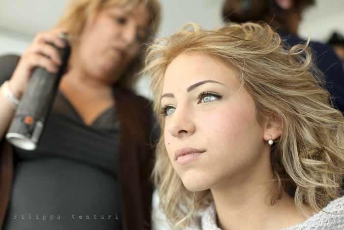 Backstage sfilata di moda, (Fashion show backstage) foto 15 Backstage sfilata di moda, (Fashion show backstage) foto 15