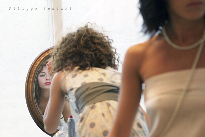 Backstage sfilata di moda, (Fashion show backstage), parte 2, foto 7