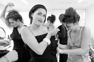 Fashion Show (Backstage) B/W