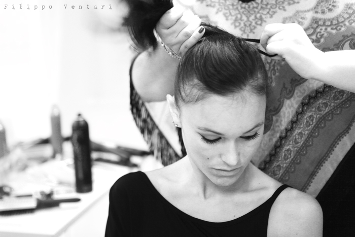 Vogue backstage (photo 1) Vogue backstage (photo 1)