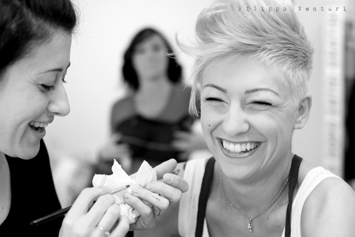 Vogue backstage (photo 7) Vogue backstage (photo 7)