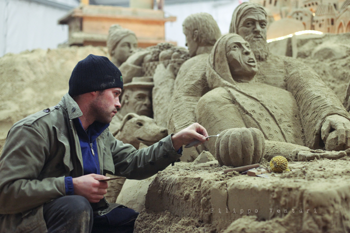 Presepio di sabbia di Rimini (2011), foto 6