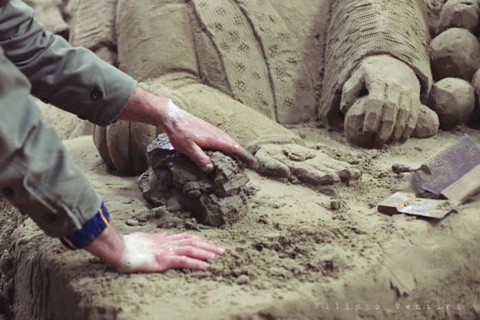 Presepio di sabbia di Rimini (2011), foto 7