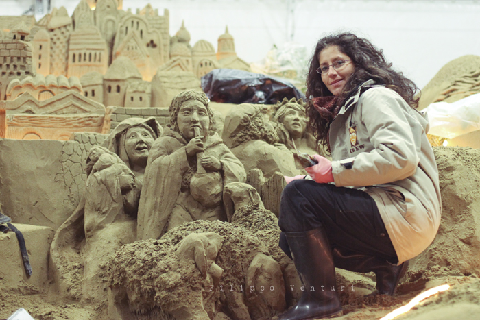Presepio di sabbia di Rimini (2011), foto 10