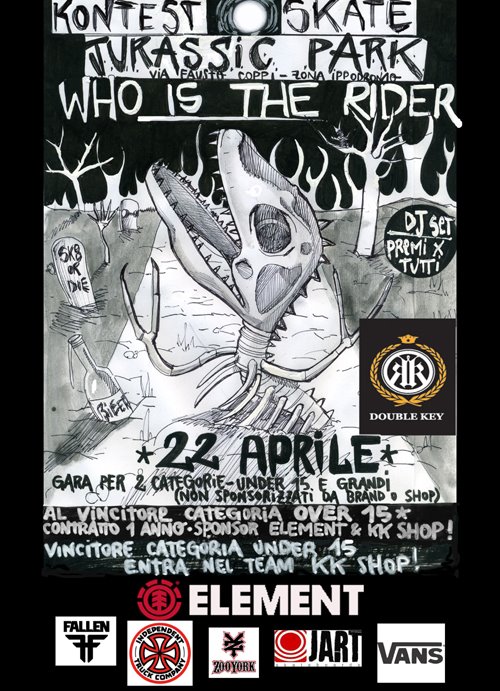 Jurassic Skatepark: Who is the rider?