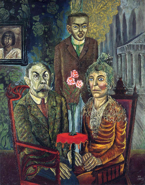 Otto Dix, The Family of the Painter Adalbert Trillhaase