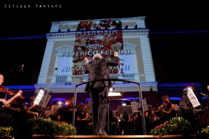 Concerto di Nicola Piovani e dell'Orchestra Italiana del Cinema (Santarcangelo di Romagna), foto 44