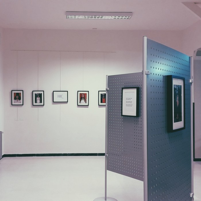 Backstage dell'allestimento della mostra "L'Ira Funesta" a Palazzo Dolcini