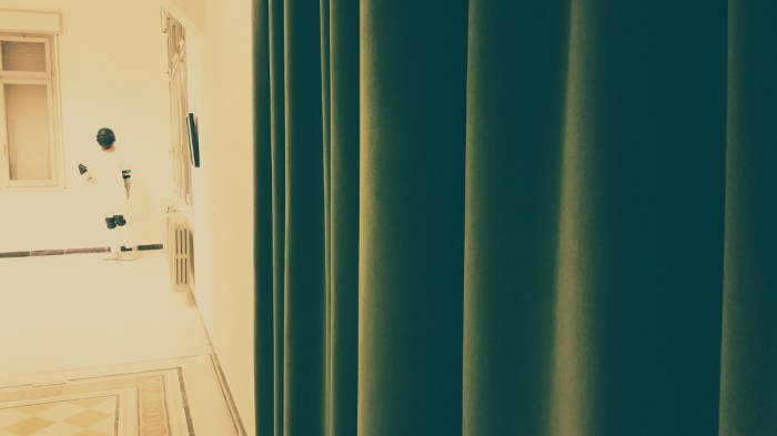 Backstage dell'allestimento della mostra "L'Ira Funesta" a Palazzo Dolcini