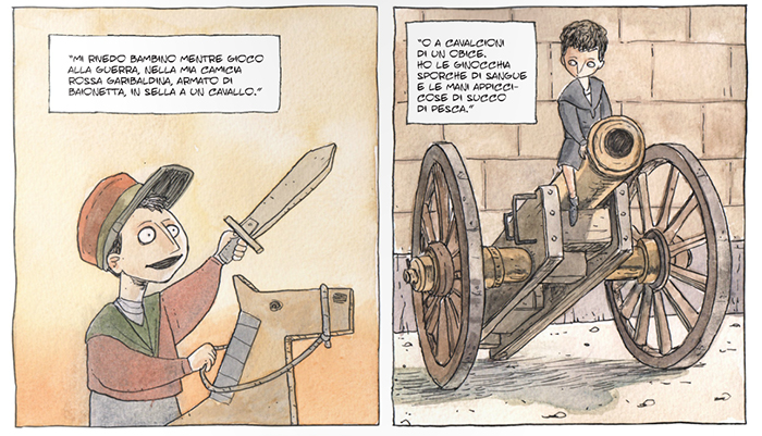 Il fumetto su Renato Serra