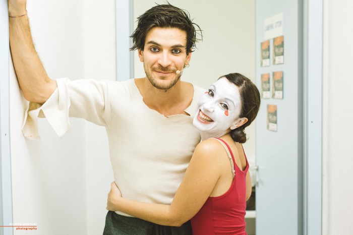 Re Lear, con Giuseppe Pambieri, backstage foto 1