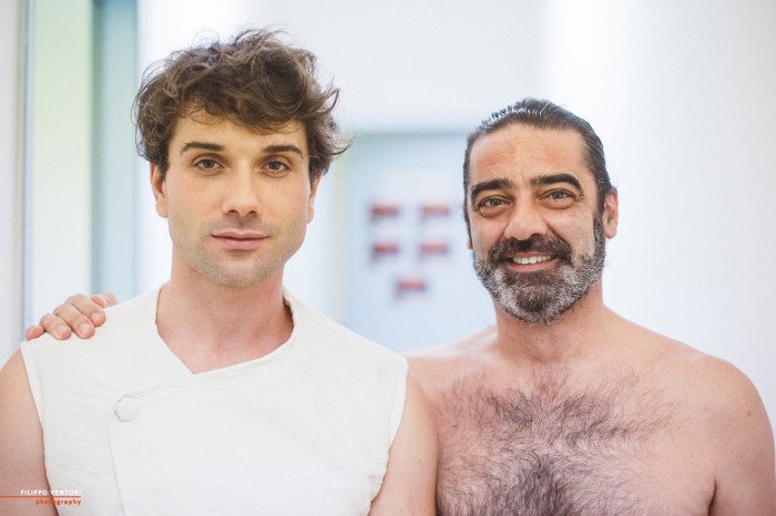 Re Lear, con Giuseppe Pambieri, backstage foto 3