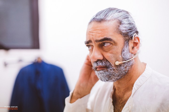 Re Lear, con Giuseppe Pambieri, backstage foto 5