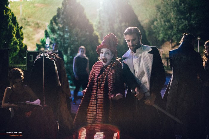 Re Lear, con Giuseppe Pambieri, backstage foto 11