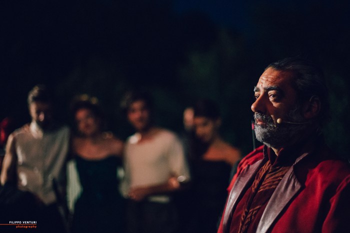 Re Lear, con Giuseppe Pambieri, backstage foto 12