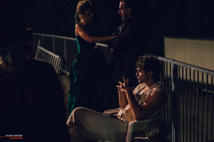 Re Lear, con Giuseppe Pambieri, backstage foto 13