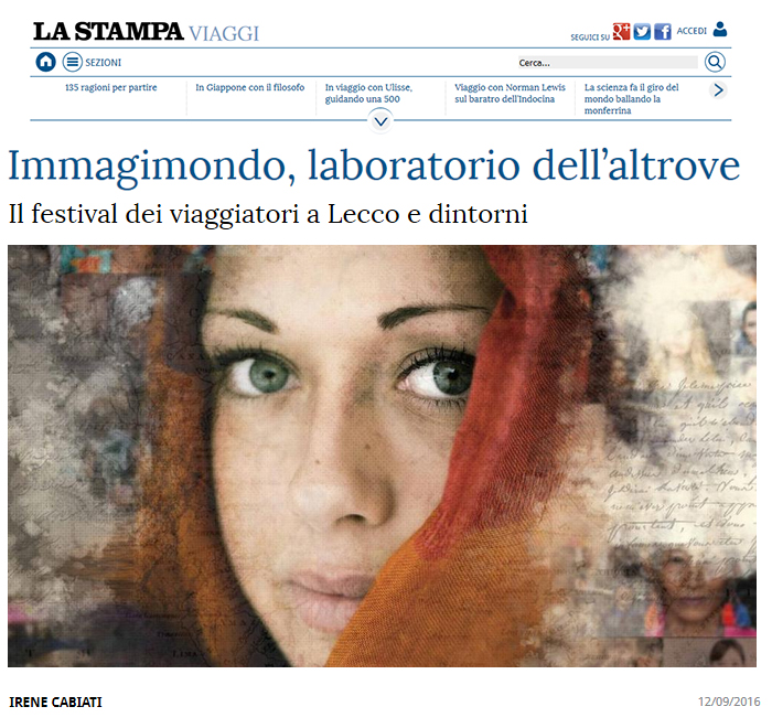 Articolo de La Stampa