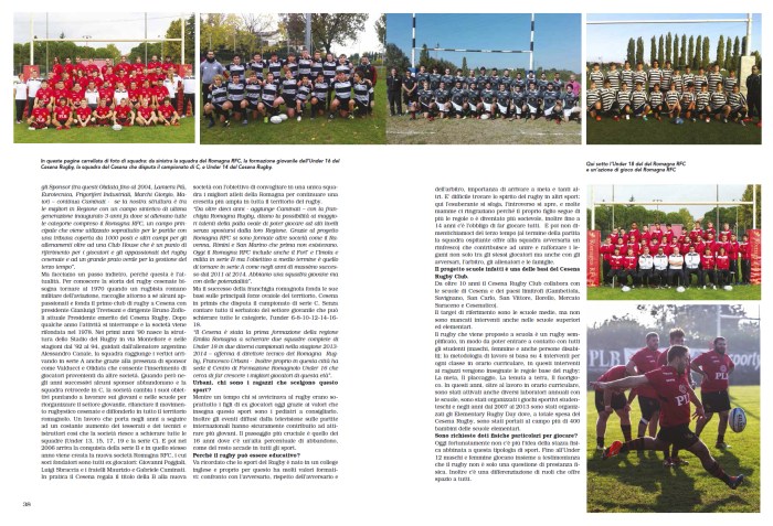 Magazine “A Cesena”, Rugby
