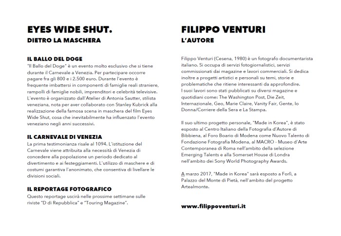 Mostra fotografica "Eyes Wide Shut" a Forlì