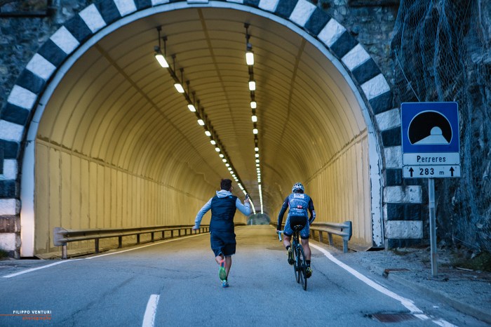 Sandro Valbonesi, da Savona, a Cervinia, alla vetta del Breithorn, foto 17