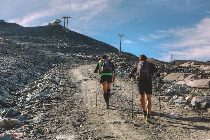 Sandro Valbonesi, da Savona, a Cervinia, alla vetta del Breithorn, foto 22