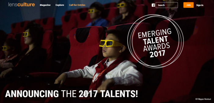 Premiato ai LensCulture Emerging Talent Awards