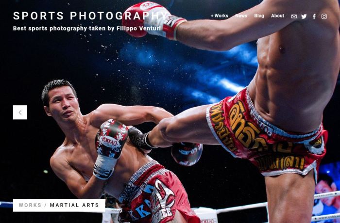 New website about my sports photography works